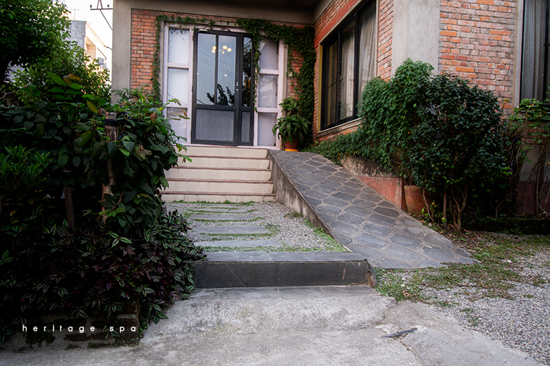 Wheelchair Entrance Heritage Spa